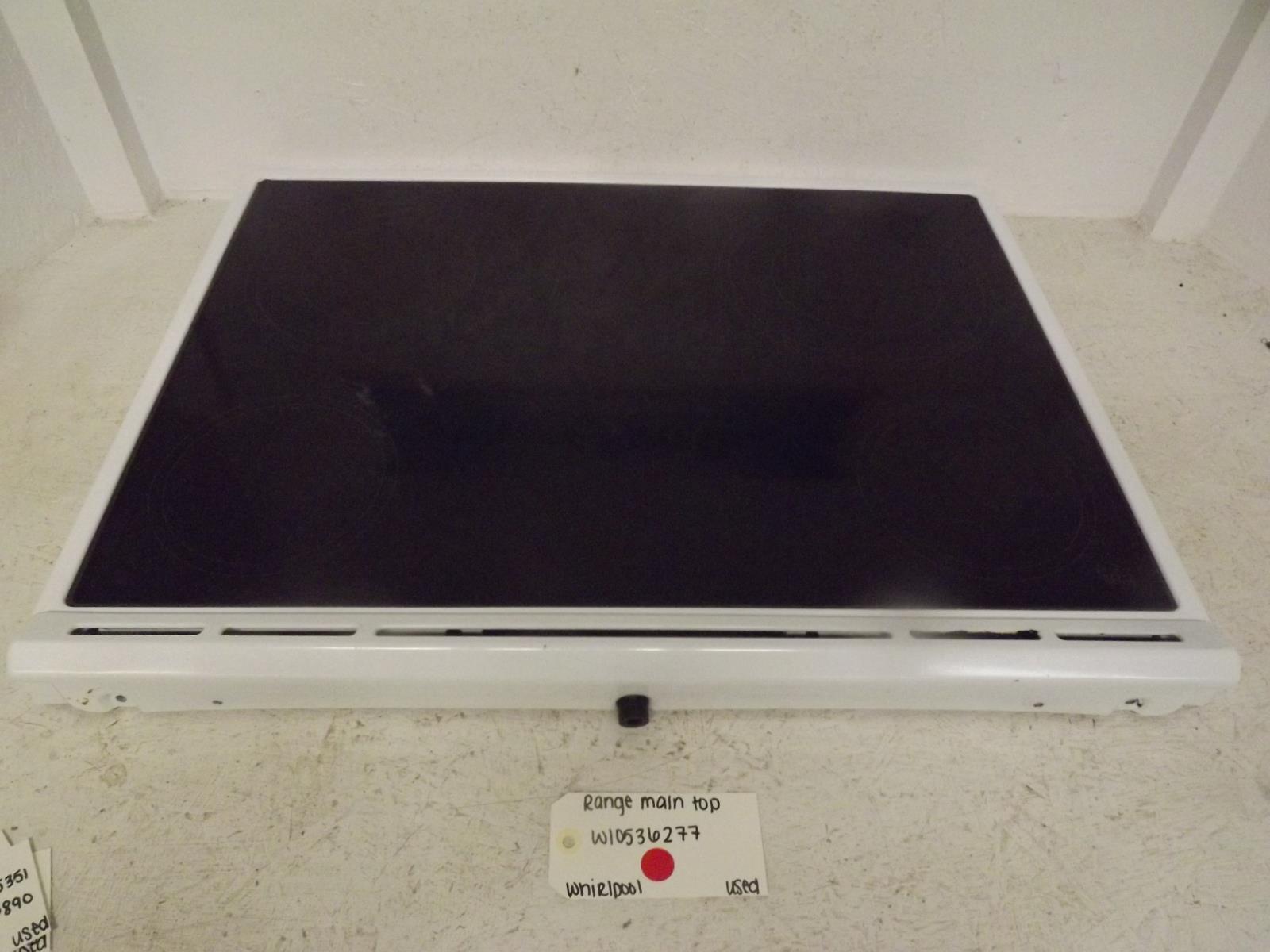 Whirlpool Range W10536277 Main Top Used Whirlpool Range W10536277 Main Top Used